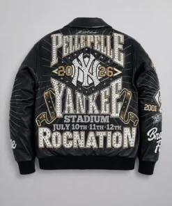 Pelle Pelle New York Yankees Jay-Z Leather Jacket