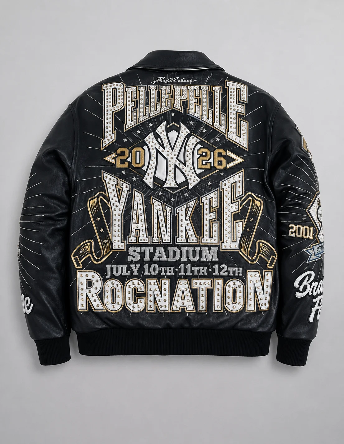 Pelle Pelle New York Yankees Jay-Z Leather Jacket