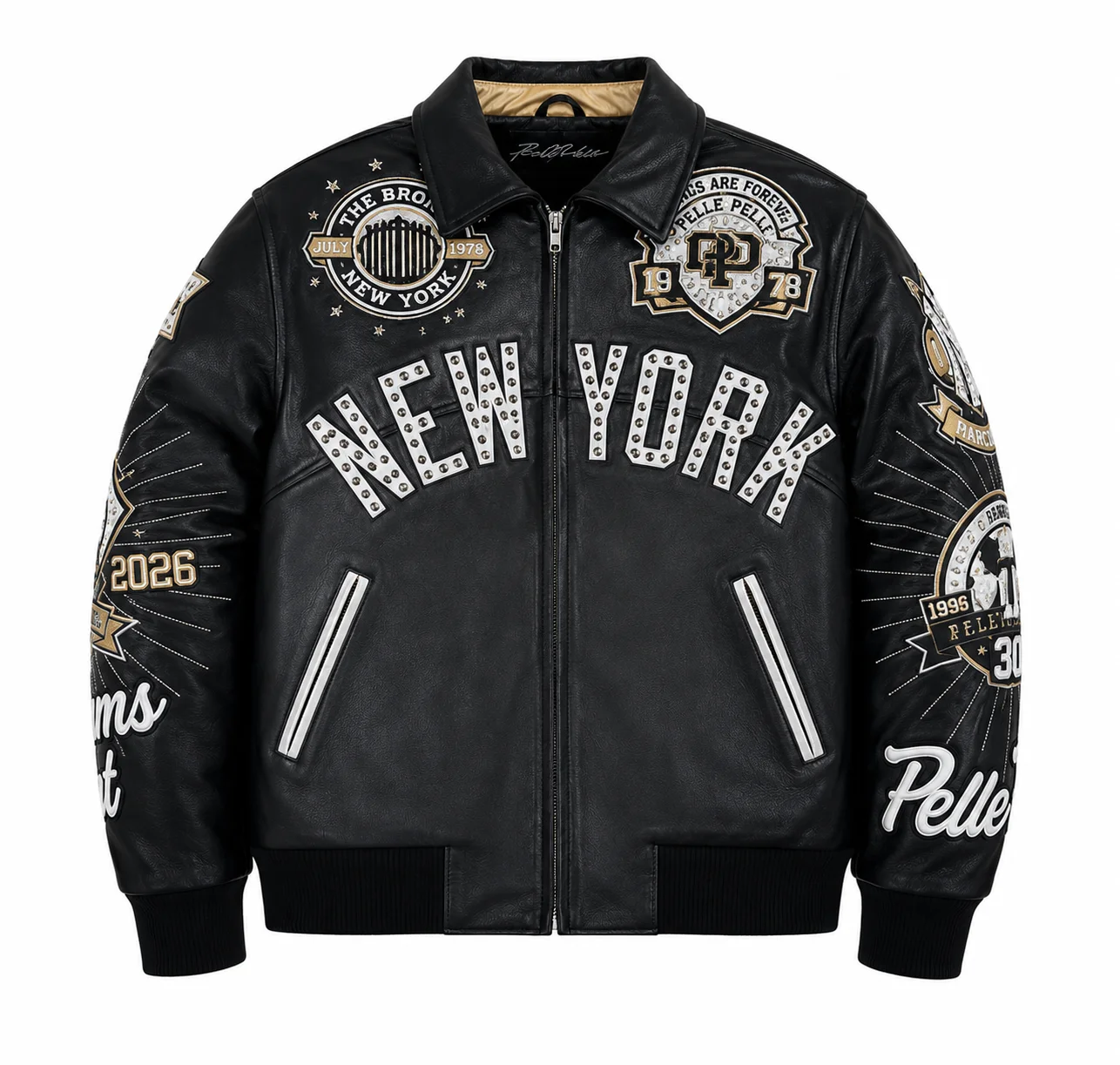 Pelle Pelle New York Yankees Jay-Z Leather Jacket