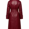 Pom Klementieff PFW 2026 Leather Trench Coat