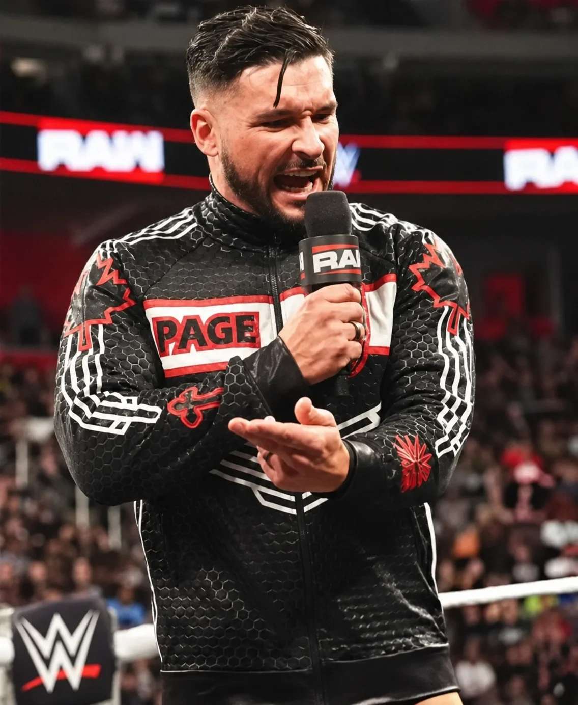 RAW Ethan Page Black Jacket