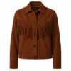 Ransom Canyon S02 Quinn O’Grady Brown Suede Jacket