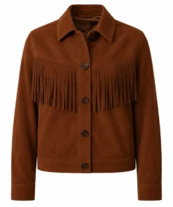 Ransom Canyon S02 Quinn O’Grady Brown Suede Jacket