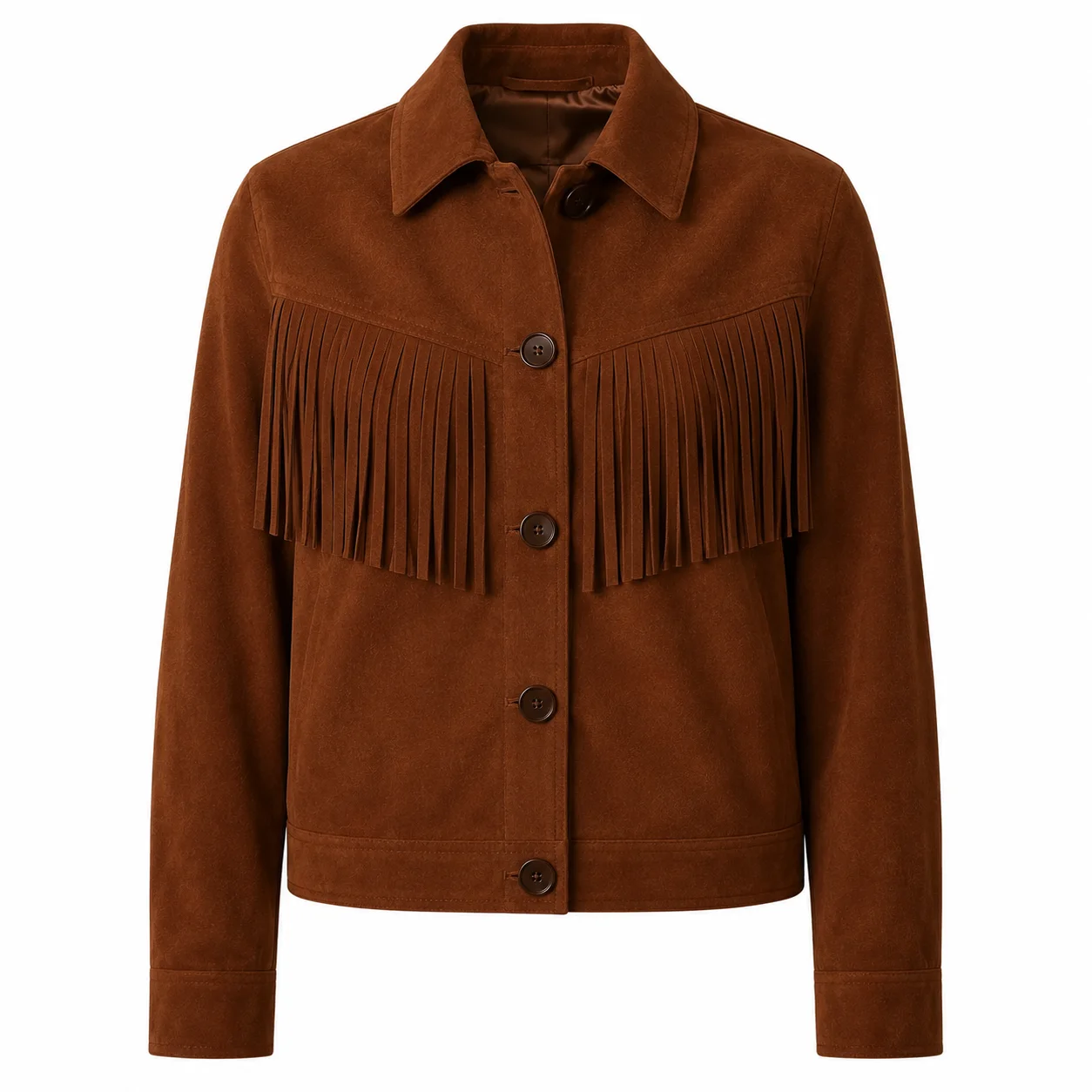 Ransom Canyon S02 Quinn O’Grady Brown Suede Jacket