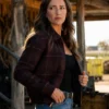 Ransom Canyon S2 Minka Kelly Plaid Jacket