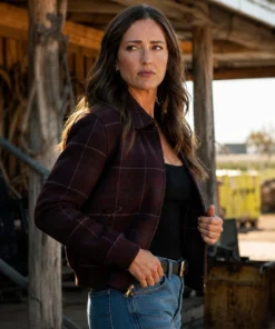 Ransom Canyon S2 Minka Kelly Plaid Jacket