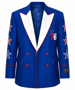 Savannah James Philadelphia 76ers Blazer