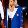 Savannah James Philadelphia 76ers Blazer