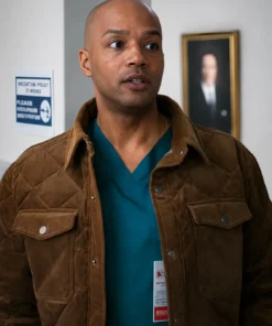 Scrubs Dr. Christopher Turk Quilted Jacket