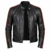 Shai Gilgeous Alexander Black Leather Jacket