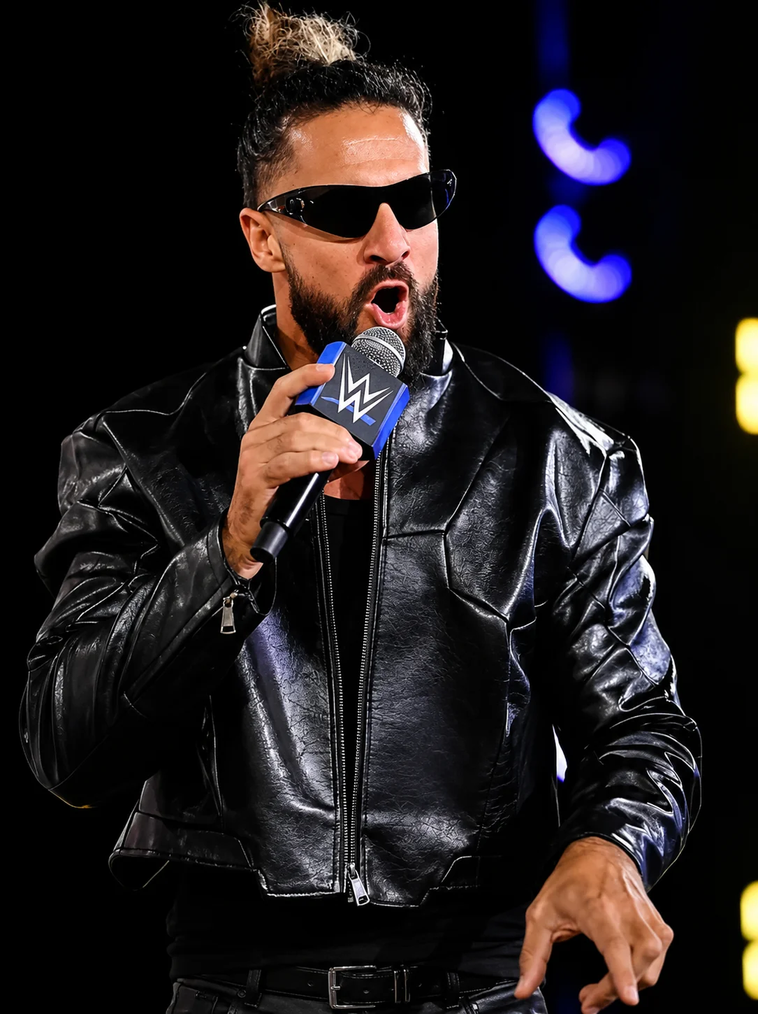 Summerslam Kickoff 2026 Seth Rollins Leather Jacket