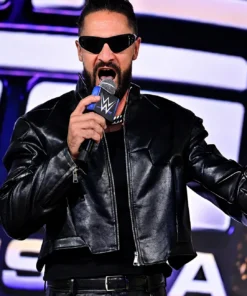 Summerslam Kickoff 2026 Seth Rollins Leather Jacket
