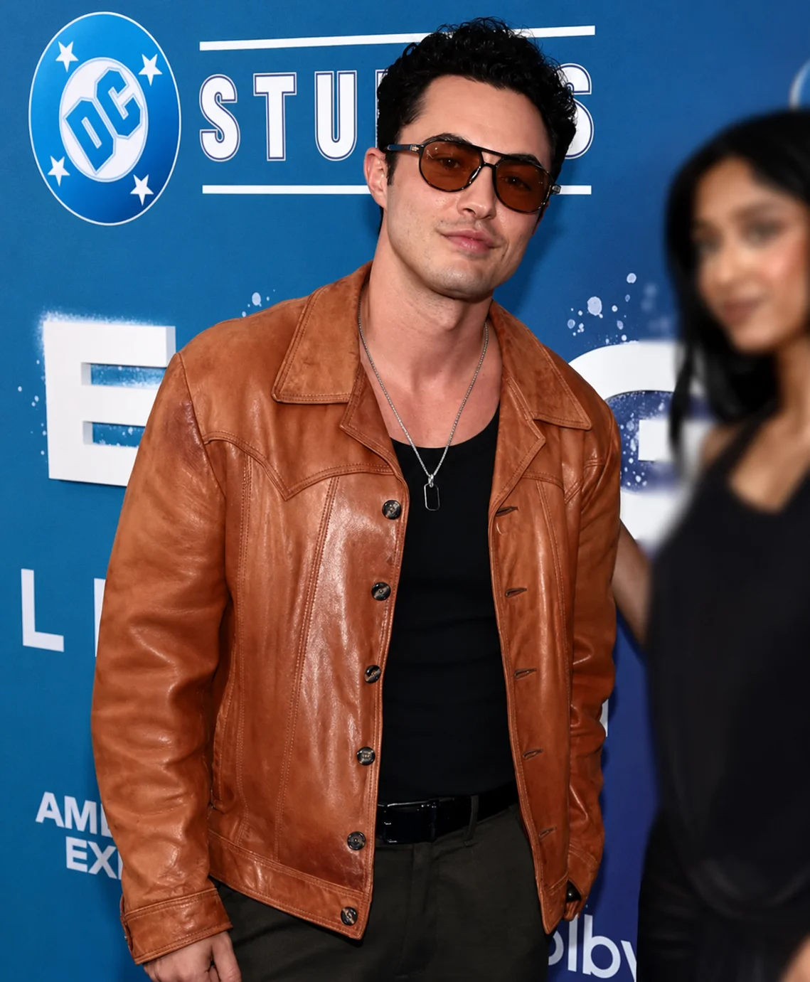 Supergirl World Premiere Darren Barnet Jacket