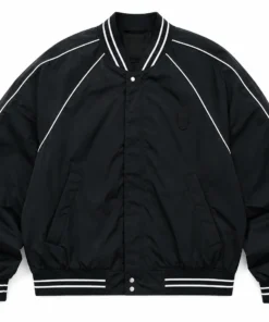 Ted Lasso S04 Faye Marsay Black Bomber Jacket