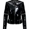 The Black Cats Costume Gloss Jacket for Women