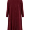 The Bold and the Beautiful Katherine Kelly Lang Burgundy Coat