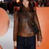 The Bride World Premiere Mia Regan Leather Jacket