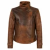 The Bride World Premiere Mia Regan Leather Jacket