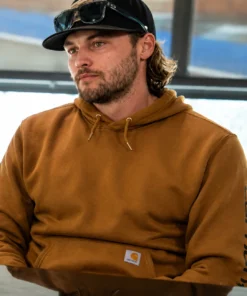 The McBee Dynasty S03 Jesse McBee Brown Hooded Sweatshirt