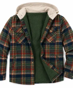The McBee Dynasty Steven McBee Jr. Plaid Hooded Jacket