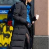 The Runner 2026 Gal Gadot Long Puffer Coat