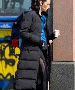 The Runner 2026 Gal Gadot Long Puffer Coat