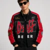 The Simpsons x Shoe Palace Duff Man Racing Jacket