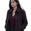 The Way Home S04 Alice Dhawan Wool Jacket