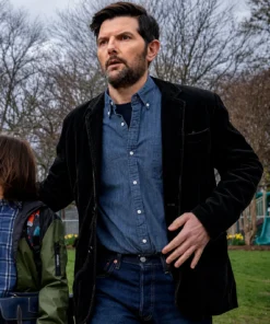 The Whisper Man Adam Scott Corduroy Blazer