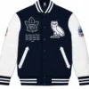 Toronto OVO Maple Leafs Varsity Blue Jacket
