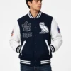 Toronto OVO Maple Leafs Varsity Blue Jacket