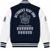 Toronto OVO Maple Leafs Varsity Blue Jacket