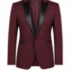 Trae Young NBA Drafts Burgundy Suit
