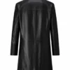 Trying S05 Tyler Black Leather Coat