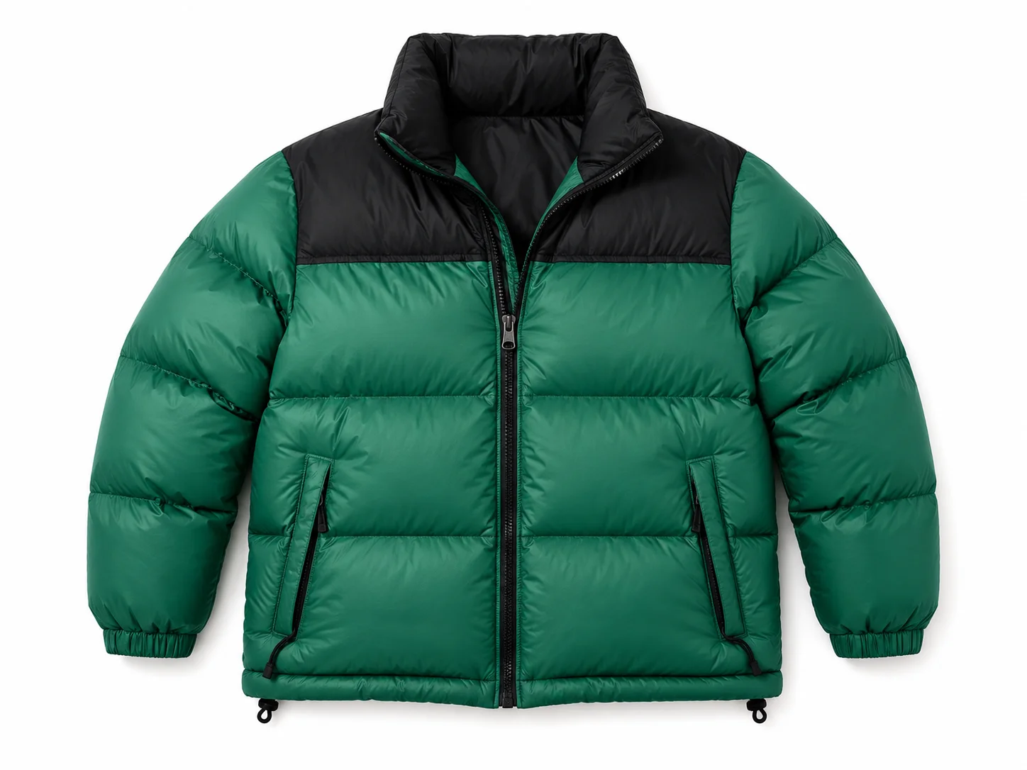 Voicemails for Isabelle Zoey Deutch Green Puffer Jacket