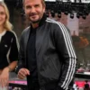 World Cup 2026 David Beckham Leather Track Jacket