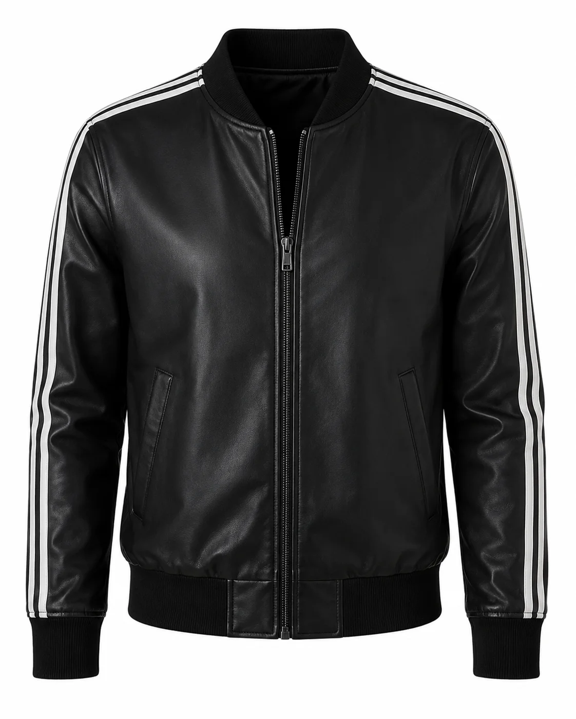 World Cup 2026 David Beckham Leather Track Jacket