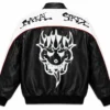 Y-3 T Skater Mark Gonzales Black Leather Jacket