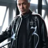 Y-3 T Skater Mark Gonzales Black Leather Jacket