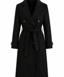 Beth Dutton Black Trench Coat