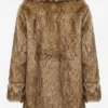 kim kardashian fur jacket