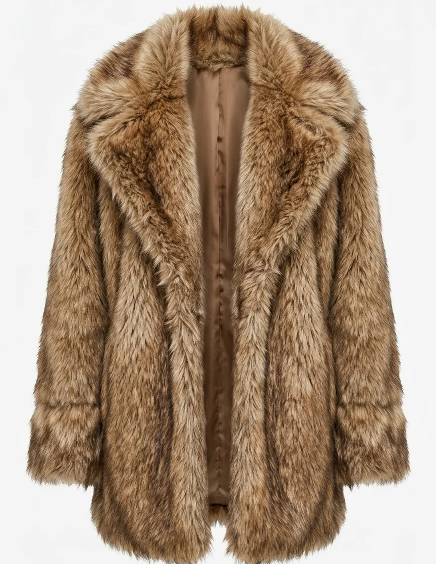 kim kardashian fur jacket