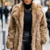 kim kardashian fur jacket