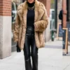 kim kardashian fur jacket