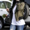 kylie jenner green jacket