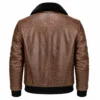 Andrew Tate Leather Brown Jacket