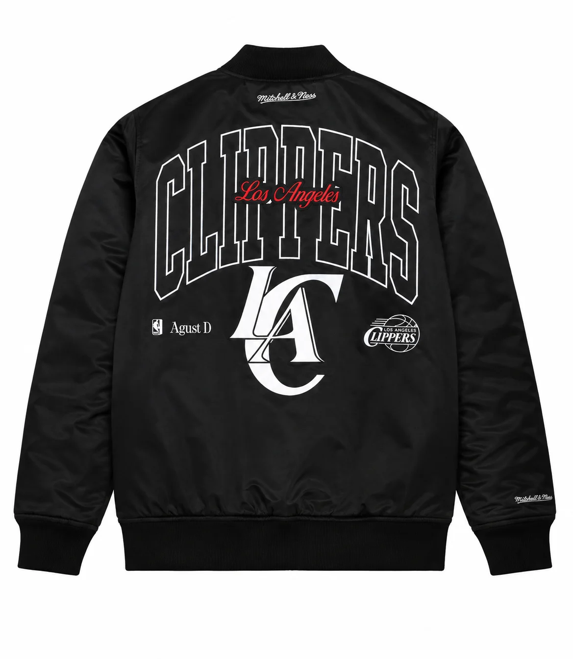 BTS SUGA Clippers Glitch Hooded Jacket