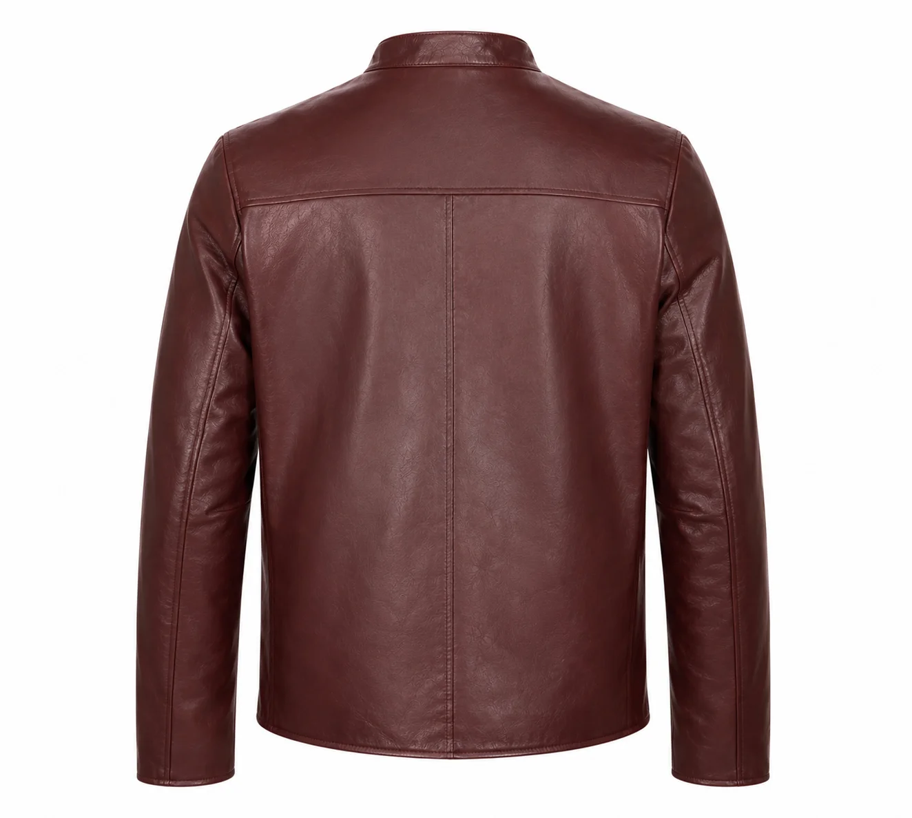 Charles Ferrari Brown Leather Jacket