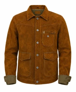 Charlie Landman Brown Suede Jacket