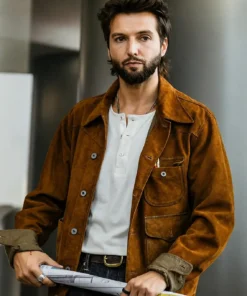 Charlie Landman Brown Suede Jacket